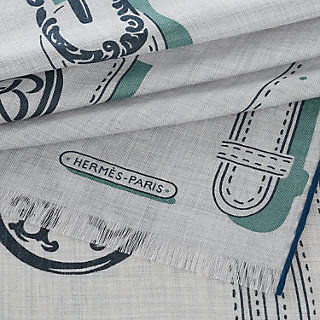 レクタングル 《大統領の馬具》 - ブルー | Hermès - エルメス-公式サイト